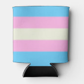 Falln Transgender Pride Flag Blikjeskoeler (Voorkant)