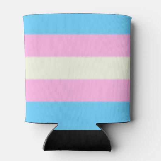 Falln Transgender Pride Flag Blikjeskoeler (Achterkant)