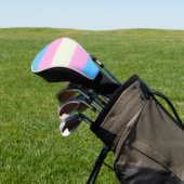 Falln Transgender Pride Flag Golfheadcover (Insitu)