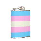 Falln Transgender Pride Flag Heupfles (Rechts)