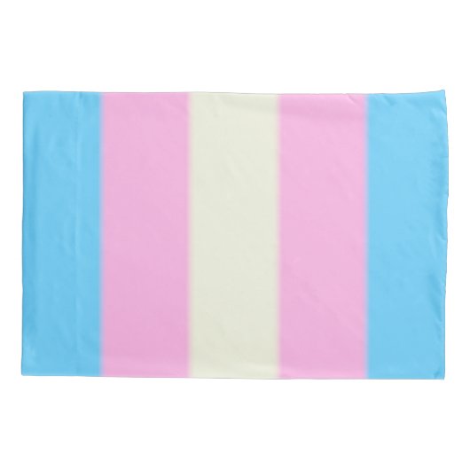 Falln Transgender Pride Flag Kussensloop (Achterkant)