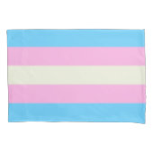 Falln Transgender Pride Flag Kussensloop (Voorkant)