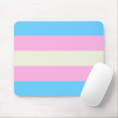 Falln Transgender Pride Flag Muismat (Met muis)