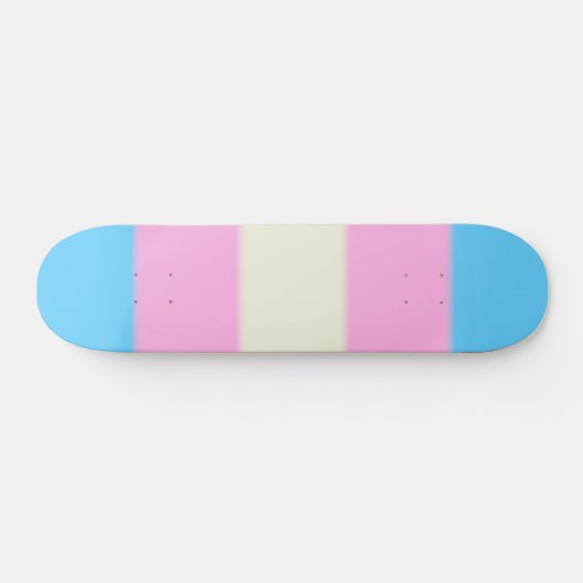 Falln Transgender Pride Flag Persoonlijk Skateboard (Horizontaal)