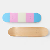 Falln Transgender Pride Flag Persoonlijk Skateboard (Horizontaal)