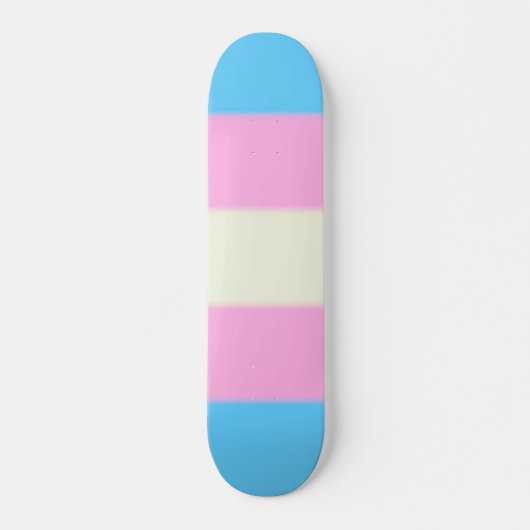 Falln Transgender Pride Flag Persoonlijk Skateboard (Voorkant)