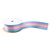 Falln Transgender Pride Flag Satijnen Lint (Spoel)