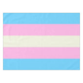 Falln Transgender Pride Flag Tafelkleed (Voorkant (Horizontaal))