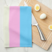 Falln Transgender Pride Flag Theedoek (Quarter Fold)