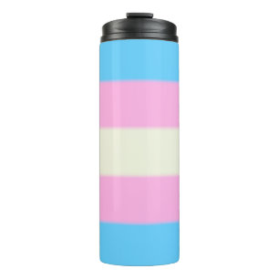 Falln Transgender Pride Flag Thermosbeker