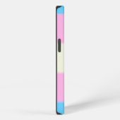 Falln Transgender Pride Vlag iPhone Hoesje (Rechterkant)