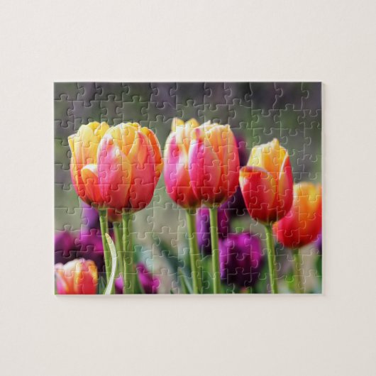 Falln Tulips Aflame Legpuzzel (Horizontaal)