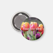 Falln Tulips Aflame Magneet (Voorkant / Achterkant)
