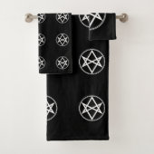 Falln Unicursal Hexagram Bad Handdoek (Insitu)