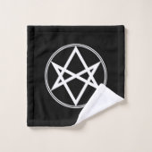 Falln Unicursal Hexagram Bad Handdoek (Wasdoekje)