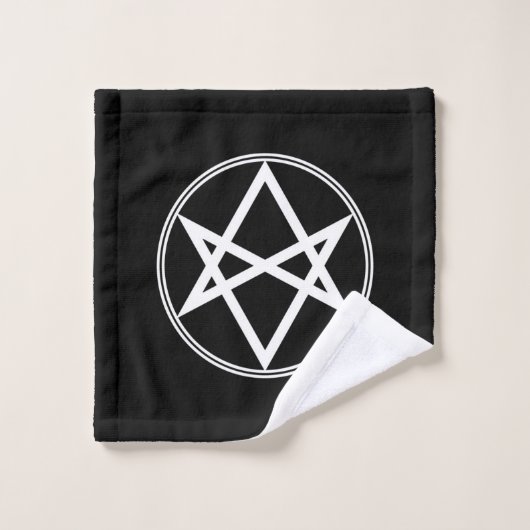 Falln Unicursal Hexagram Bad Handdoek (Wasdoekje)
