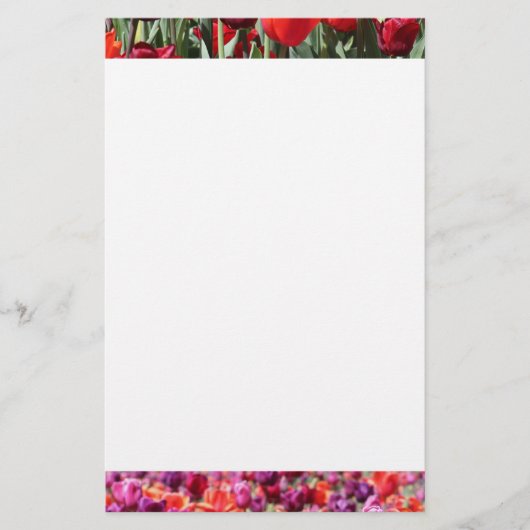 Falln Warm Tulips Briefpapier (Voorkant)