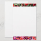 Falln Warm Tulips Briefpapier (Voorkant / Achterkant)