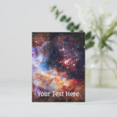 Falln Westerlund Star Field Briefkaart (Staand voorkant)