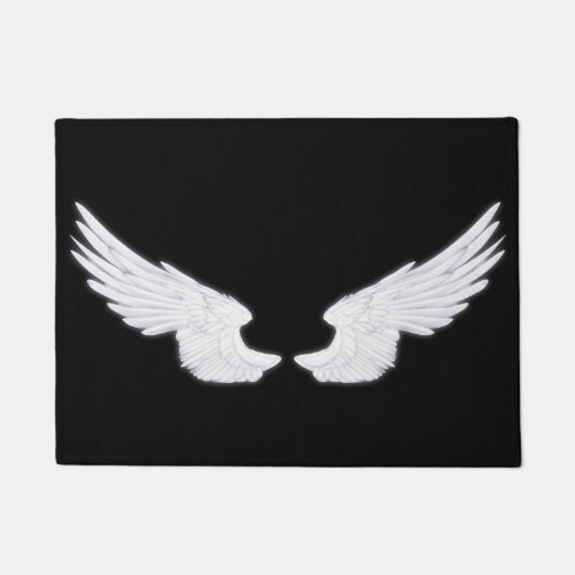 Falln White Angel Wings Deurmat (Voorkant)
