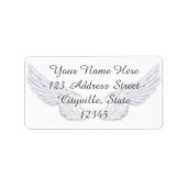 Falln White Angel Wings Etiket (Voorkant)