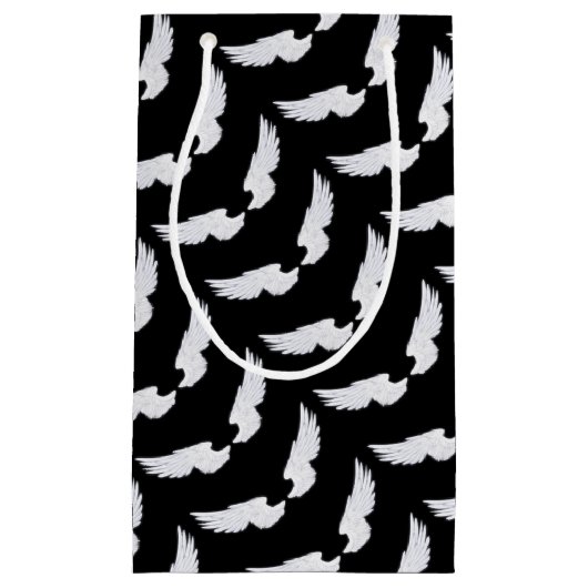 Falln White Angel Wings Klein Cadeauzakje (Voorkant)