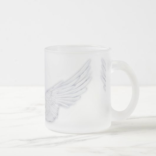Falln White Angel Wings Matglas Koffiemok (Rechts)