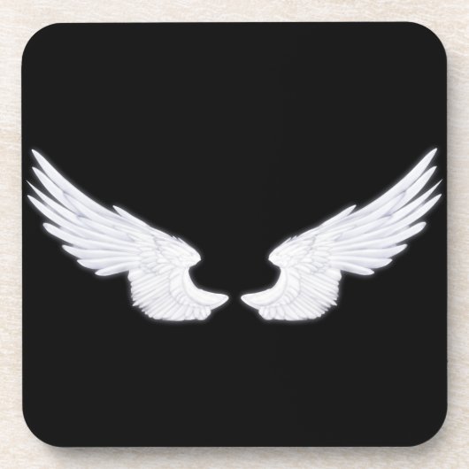Falln White Angel Wings Onderzetter (Voorkant)