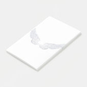 Falln White Angel Wings Post-it® Notes (Schuin)