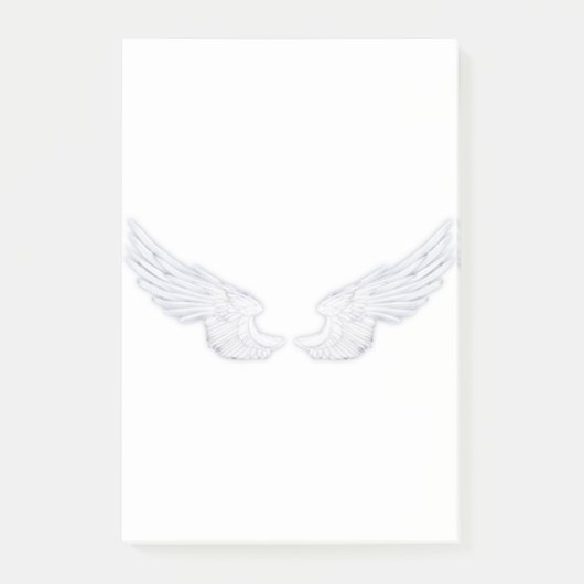 Falln White Angel Wings Post-it® Notes (Voorkant)