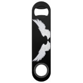 Falln White Angel Wings Speed Flessenopener (Achterkant)