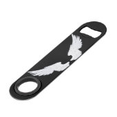 Falln White Angel Wings Speed Flessenopener (Achterkant Gekanteld)