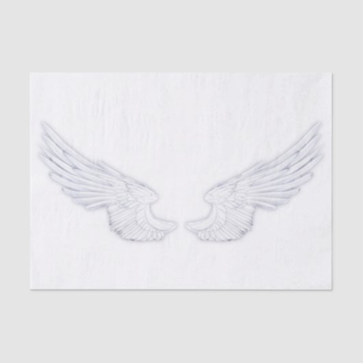 Falln White Angel Wings Tissuepapier (Voorkant)
