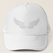 Falln White Angel Wings Trucker Pet (Voorkant)