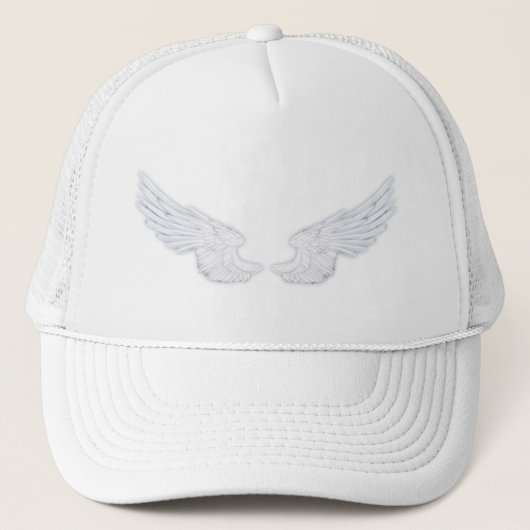 Falln White Angel Wings Trucker Pet (Voorkant)