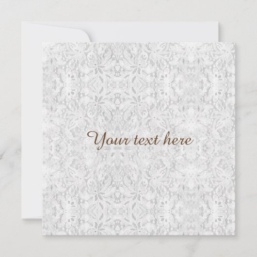 Falln White Lace (Voorkant)