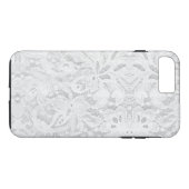 Falln White Lace Case-Mate iPhone Case (Achterkant (Horizontaal))