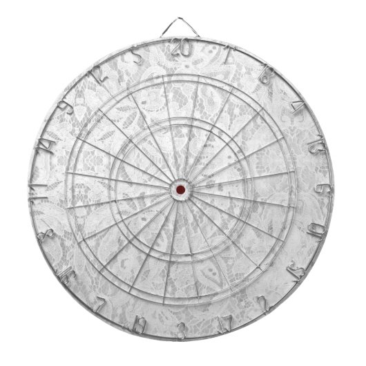 Falln White Lace Dartbord (Voorkant)