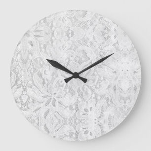 Falln White Lace Grote Klok