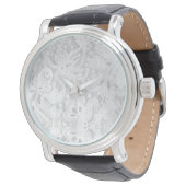 Falln White Lace Horloge (Gekanteld)