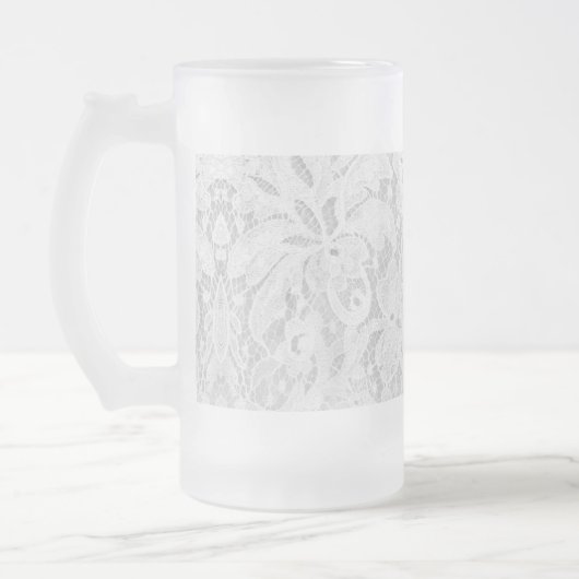 Falln White Lace Matglas Bierpul (Links)