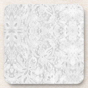 Falln White Lace Onderzetter