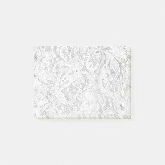 Falln White Lace Post-it® Notes (Voorkant)