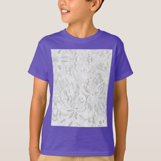 Falln White Lace T-shirt (Voorkant)