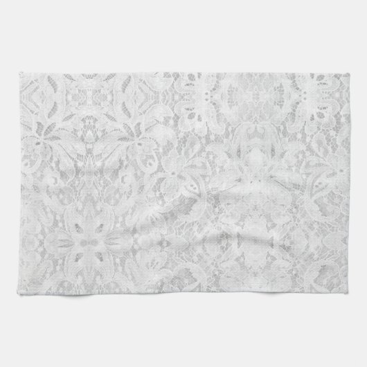 Falln White Lace Theedoek (Horizontaal)