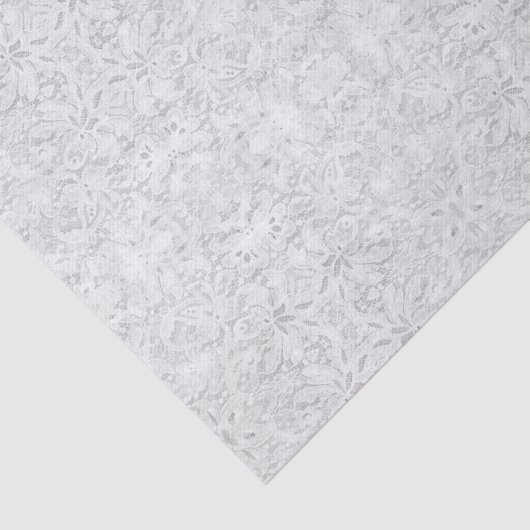 Falln White Lace Tissuepapier (Detail)