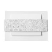 Falln White Lace Uitnodigingen Wikkel (Voorkant Voorbeeld)