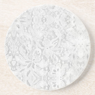 Falln White Lace Zandsteen Onderzetter