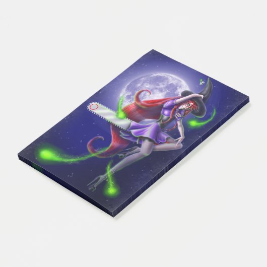 Falln Witchy PinUp Post-it® Notes (Schuin)