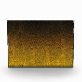 Falln Yellow & Black glitter gradiënt Fotoblokken (Voorkant)
